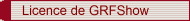 Licence de GRFShow