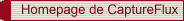 Homepage de CaptureFlux